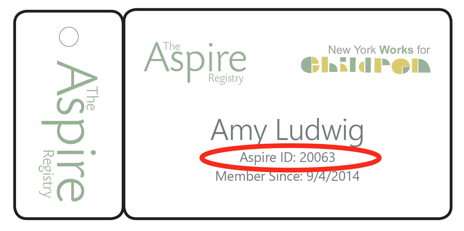 Your Aspire ID Number Help Center